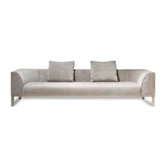 Talijanska kožna presječna sofa