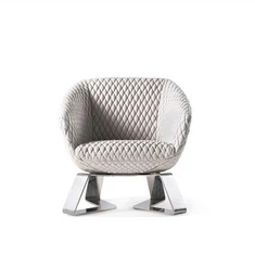 Moderna crna fotelja